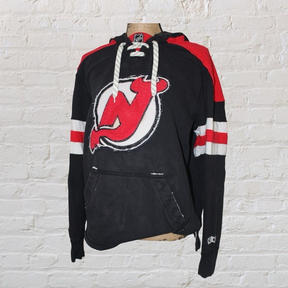 CCM NJ Devils Sweatshirt - Picture 1 of 6